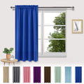 Xuniizn Blackout Curtains for Bedroom Thermal Insulated - 100%Polyester Black Out Curtains 2 Panels Set Room Darkening Window Curtains for Living Room, Light Blue CTN-BG