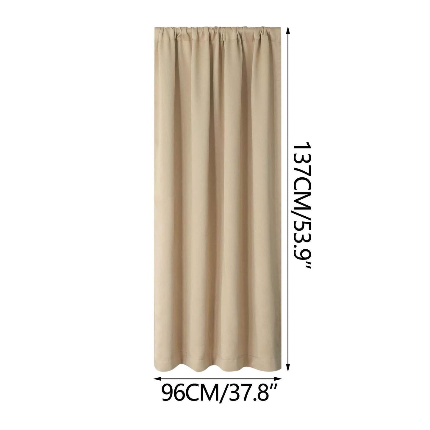 Xuniizn Blackout Curtains for Bedroom Thermal Insulated - 100%Polyester Black Out Curtains 2 Panels Set Room Darkening Window Curtains for Living Room, Light Blue CTN-BG