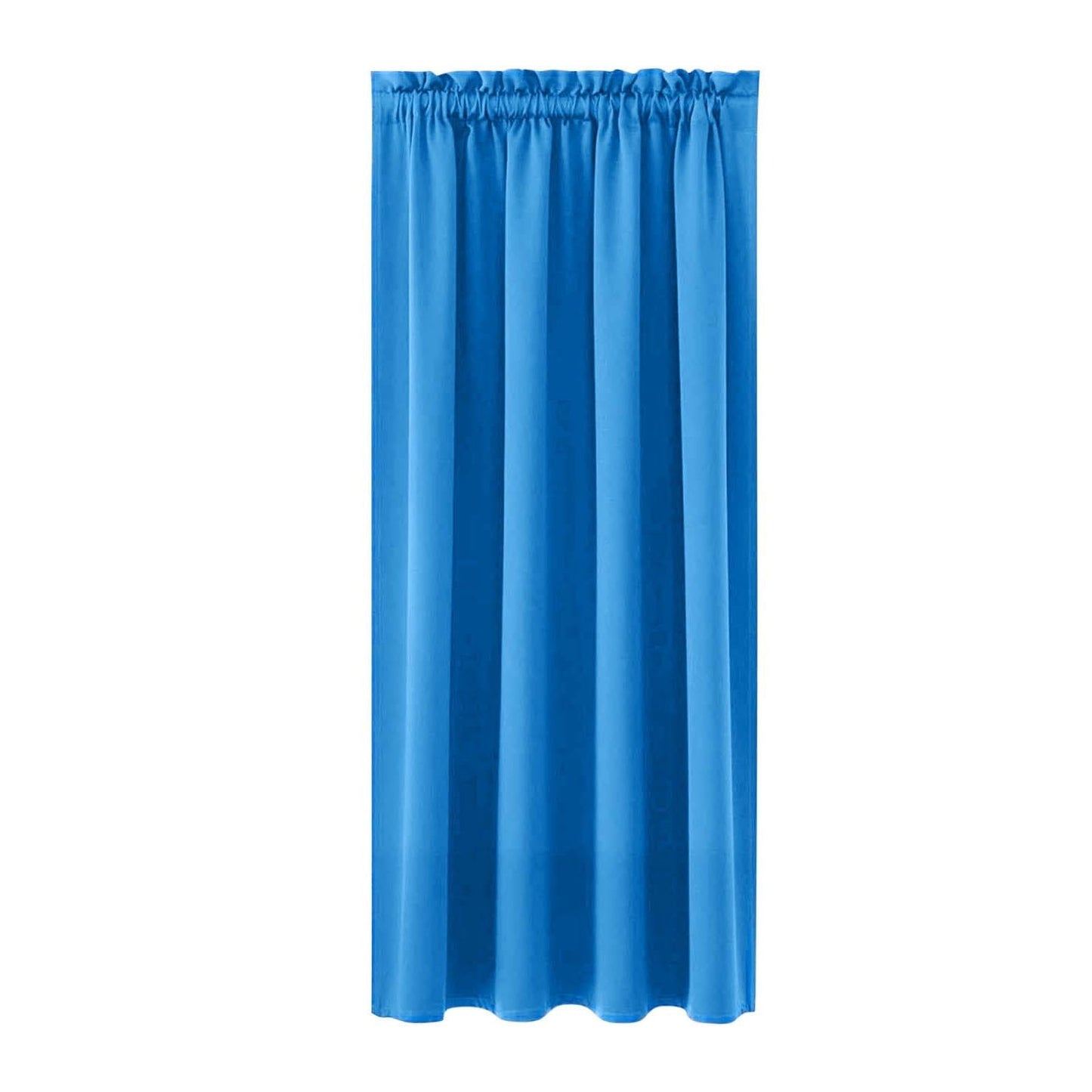 Xuniizn Blackout Curtains for Bedroom Thermal Insulated - 100%Polyester Black Out Curtains 2 Panels Set Room Darkening Window Curtains for Living Room, Light Blue CTN-BU