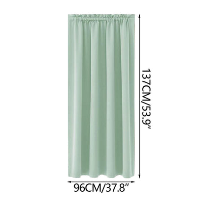 Xuniizn Blackout Curtains for Bedroom Thermal Insulated - 100%Polyester Black Out Curtains 2 Panels Set Room Darkening Window Curtains for Living Room, Light Blue CTN-GN