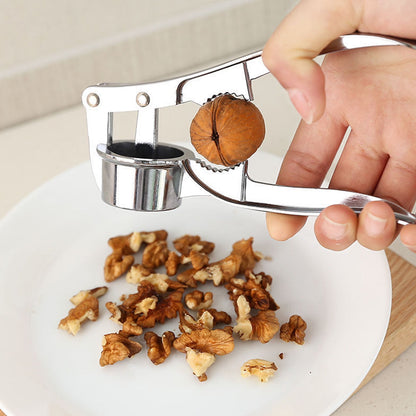 Stainless Steel Garlic Press Rocker, Garlic Mincer With Studs, Heavy Duty Garlic Chopper, Effective Garlic Peeler, Easy to Clean Kitchen Gadget for Minced Garlic, Dishwasher Safe 【500+ bought since yesterday】B