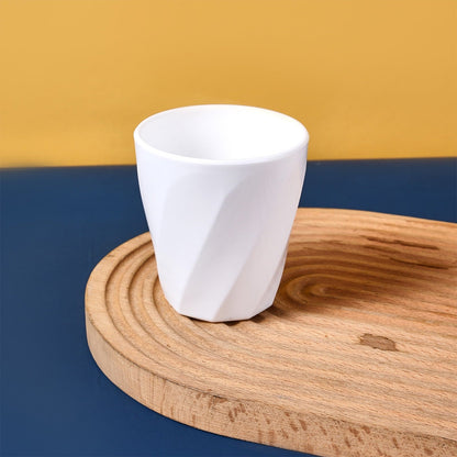 Tyidzon Unbreakable Plastic Cups Reusable Multi-Purpose Plastic Cups, Drinking Cup for Kitchen, Bpa-Free, Dishwasher and Microwave Safe White.