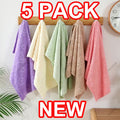 5Pcs Bathroom Hand Towels, 14x30" 600 GSM 100% Cotton - Ultra Soft & Highly Absorbent Face Towels, Hotel Spa Quality by PALIFEUR 05_New Launch 2026_Spa Quality - 20% OFF_White
