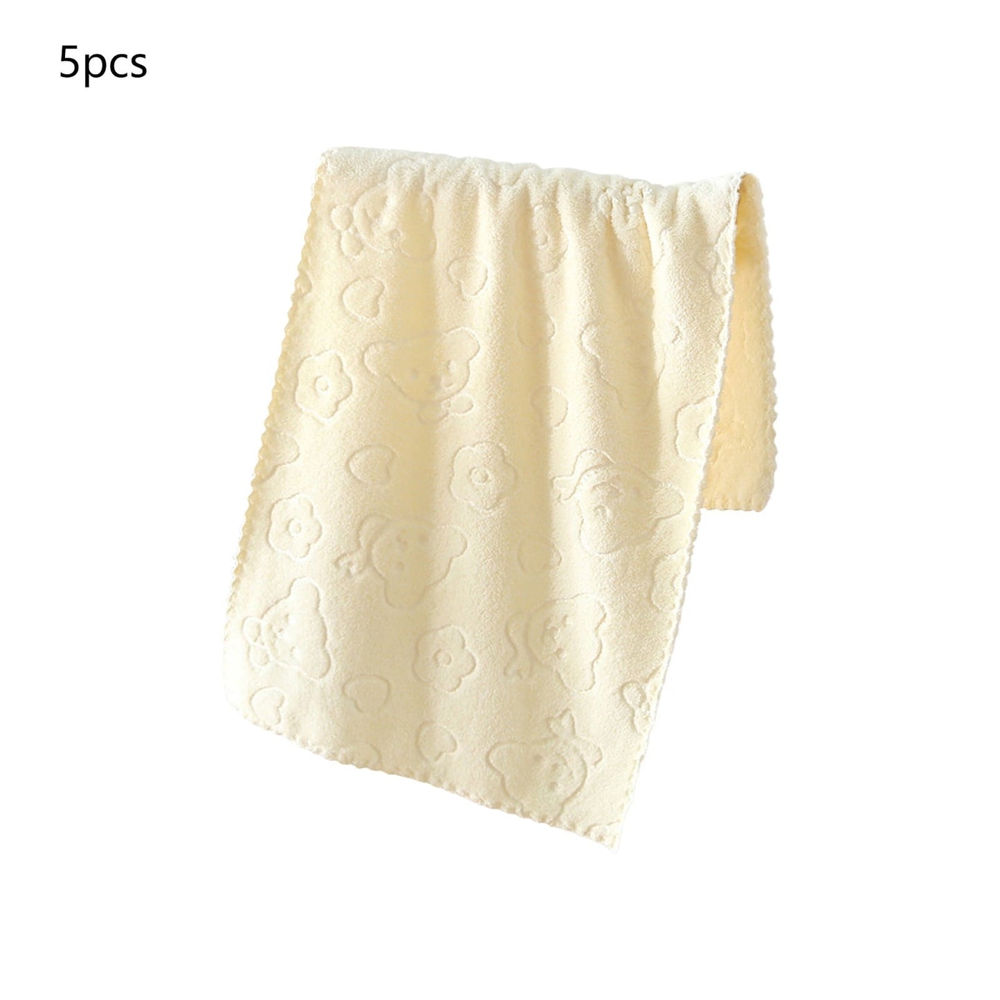 5Pcs Bathroom Hand Towels, 14x30" 600 GSM 100% Cotton - Ultra Soft & Highly Absorbent Face Towels, Hotel Spa Quality by PALIFEUR 05_New Launch 2026_Spa Quality - 20% OFF_White