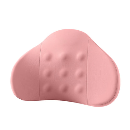 LSLJS Lumbar Cushion Memory Foam Lumbar Support Pillow for Car - Mid/Lower Back Support Cushion - for Car Seat, Office Chair, Car Lumbar Support Cute Car Pandas Lumbar Pillow Car Interior Supplies A-Pink
