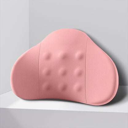 LSLJS Lumbar Cushion Memory Foam Lumbar Support Pillow for Car - Mid/Lower Back Support Cushion - for Car Seat, Office Chair, Car Lumbar Support Cute Car Pandas Lumbar Pillow Car Interior Supplies A-Pink