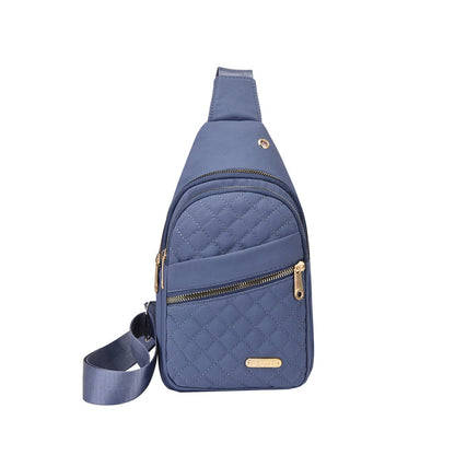 Suncoda Sling Bag for Women, Crossbody Sling Backpack Small Sling Bag Multipurpose Crossbody Shoulder Bag Travel Hiking Backpack, Sling Bag for Men #1-Blue