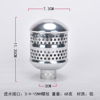 Under $5 Tyidzon Bubblers for Irrigation Bubbler Sprinkler Heads for Delicate Irrigation Rust Aluminum Diffuser Bubbler Sprinkler Great for Newly Plant Shrubs, Trees and Flowerbeds