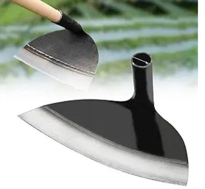 JWDX Trim Tool Clearance! Heavy Duty Steel Farm Gardening Weeding Hoe Head 2024 New Replacement Handheld Stainless Steel Garden Hoe for Weeding Hoe Garden Tool for Garden Farm and Backyard Black