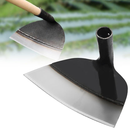 JWDX Trim Tool Clearance! Heavy Duty Steel Farm Gardening Weeding Hoe Head 2024 New Replacement Handheld Stainless Steel Garden Hoe for Weeding Hoe Garden Tool for Garden Farm and Backyard Black