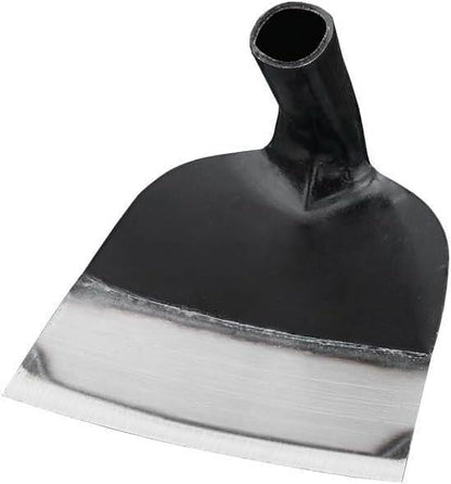 JWDX Trim Tool Clearance! Heavy Duty Steel Farm Gardening Weeding Hoe Head 2024 New Replacement Handheld Stainless Steel Garden Hoe for Weeding Hoe Garden Tool for Garden Farm and Backyard Black