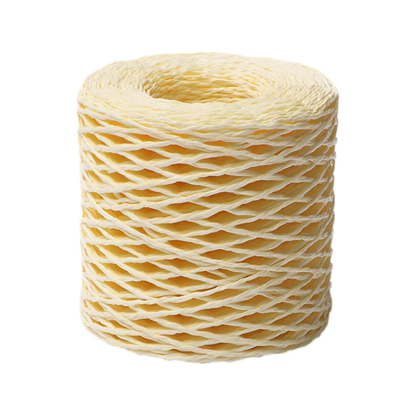 JWDX Needle and Thread Kit! Raffia for Crafts 150M Natural Raffia Yarn Raffia Yarn for Crocheting Raffia Paper Ribbon Natural Raffia Spool for Making Beach Bags Gift Wrapping Decorations Features: Off-White