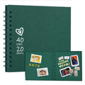Greeting Card Clearance! JWDX (Green) Diy Wedding Baby Scrapbook Album, Create Your Own Diy Wedding and Baby Scrapbook Photo Albums The Perfect Way To Remember The Beautiful Moments! B.