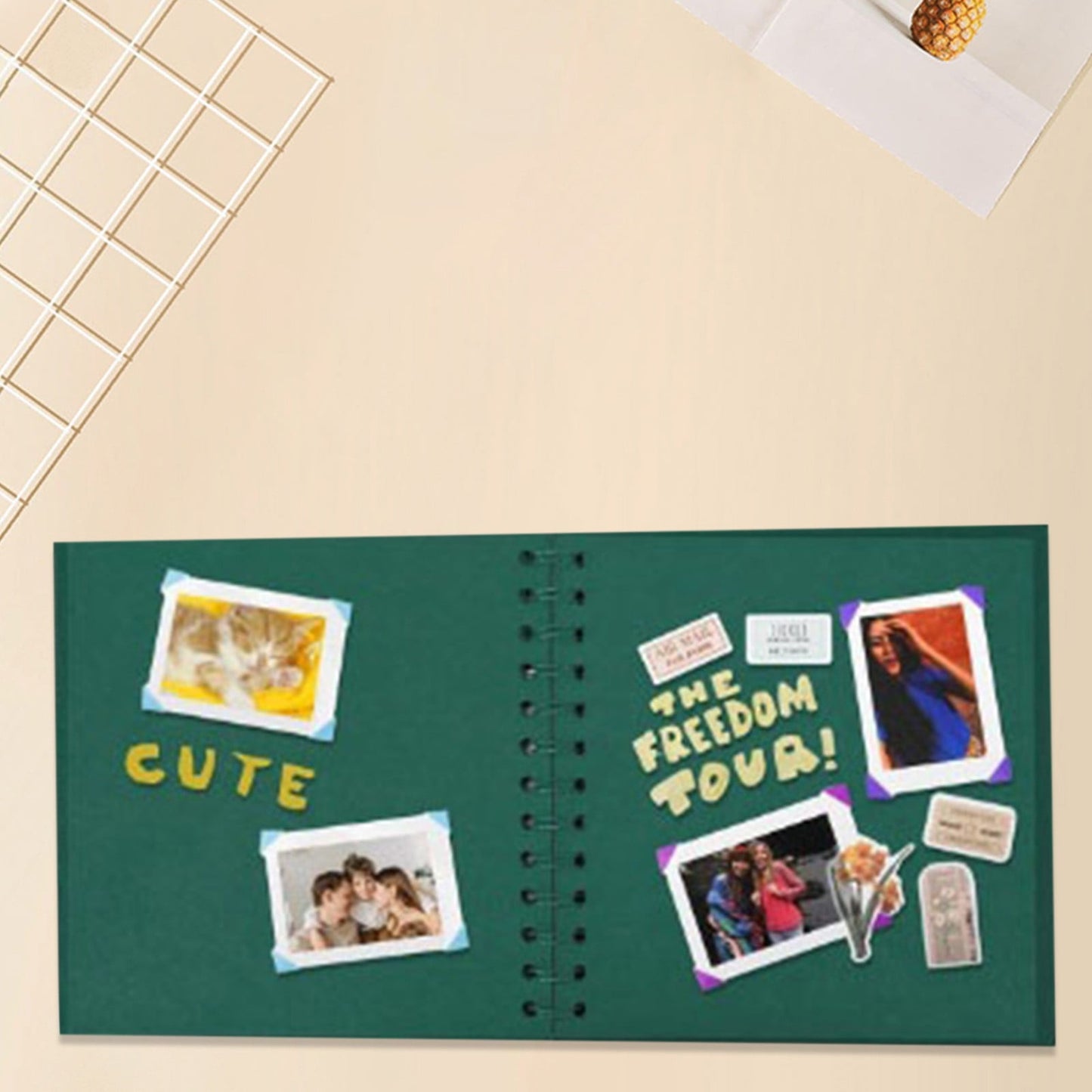 Greeting Card Clearance! JWDX (Green) Diy Wedding Baby Scrapbook Album, Create Your Own Diy Wedding and Baby Scrapbook Photo Albums The Perfect Way To Remember The Beautiful Moments! B.