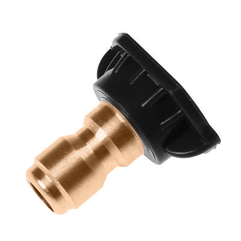 Reduced Price! Adapter Eguiwyn Quick-Connect Nozzle Tool Pressure Washer Spray Nozzle Tips Multiple Degree High Pressure Nozzle Water Gun Quick Connect Nozzle 1.0 Hole Large Fan-Shaped Black 2-E