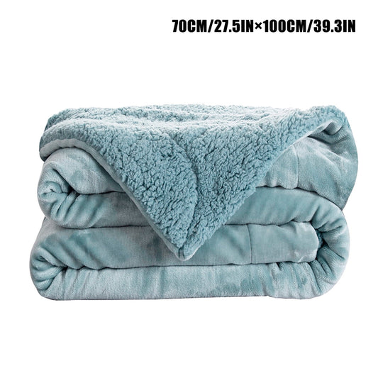 '+ 1X Blanket, End of Year Clearance: Womens Blankets and Throws, Eveluo Thickened Flannel Lamb Wool Composite Blanket Double Blanket Leisure Blanket Gift Blanke C