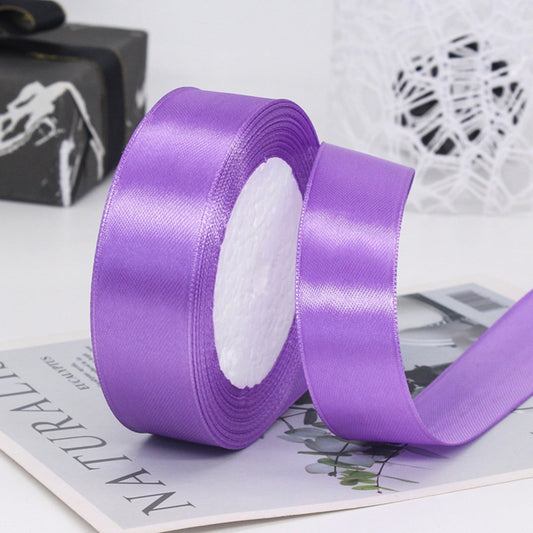 Eguiwyn Wrapping Paper with Dogs Warehouse Sale Colored Satin Ribbon Green Home Decor Packaging Case Cloth Green 3.51*3.51*1.17 Inch Purple1