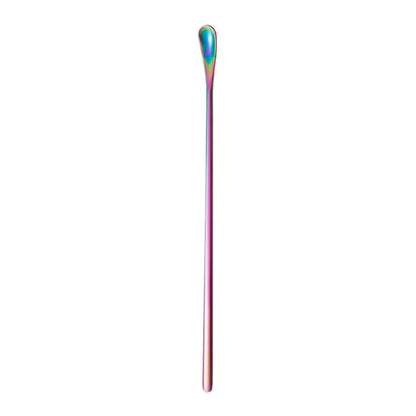 JWDX Tableware Clearance, Stir Sticks Scoop Stainless Stirring Spoons for Coffee Cocktail Mixing Spoon with Long Handle Multifunctional Stir Sticks for Coffee Wine Drinks Tea Oil D