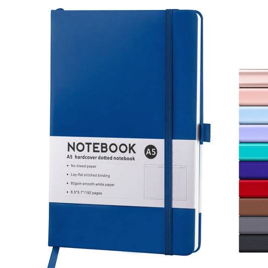 Blank Notebooks Lined Classic Pocket Notebook Journal [ Leather Hard Cover ][ 100 Gsm ] [ Ruled ] Premium Thick Paper with Inner Pocket 3.5 Newyear Arrival! A 1-Purple