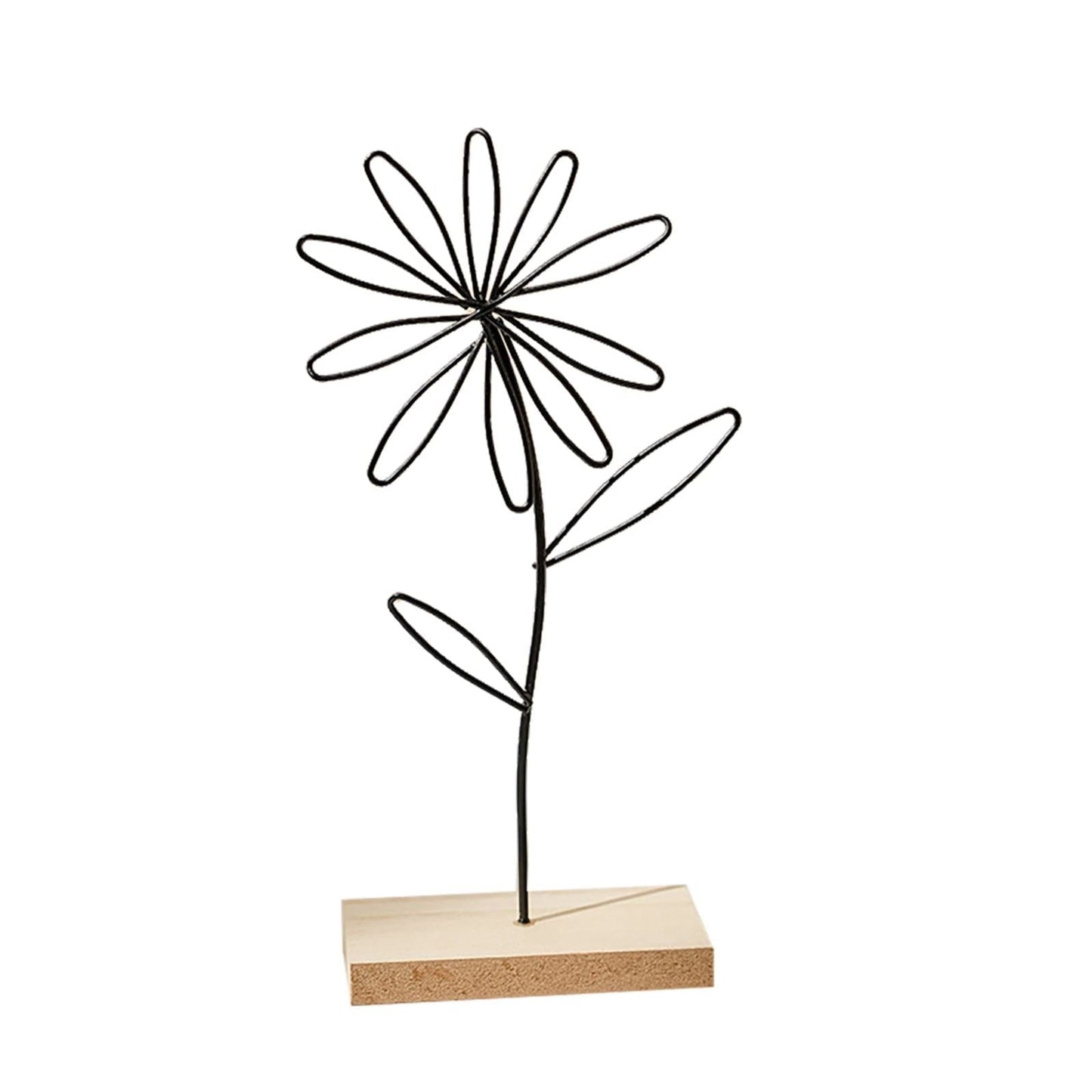 Leaf Decor Metal Golden Leaf Ornaments and Base Modern Simple Gold Leaf Table Sculpture for Living Room Bedroom Bookshelf Desktop Decoratio, Valentines Day Decorations: Desktop Ornament Black1