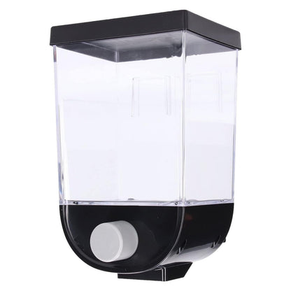JWDX Storage Containers Clearance, Cereal Dispenser Countertop Cereal Containers Storage 1.5L /1Lorganization and Storage Containers for Kitchen Dry Food Dispenser for Rice Grains Snack Oatmeal BK1