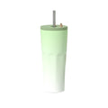 JWDX Straw Thermos Cup Clearance, 700Ml Coffee Mug to Go Thermo Mug with Coffee to Go Mug with Leakage Proof Lid Double Wall Stainless Steel Vacuum Insulated Mug Drinking Mug for Hot and Cold Drinks C