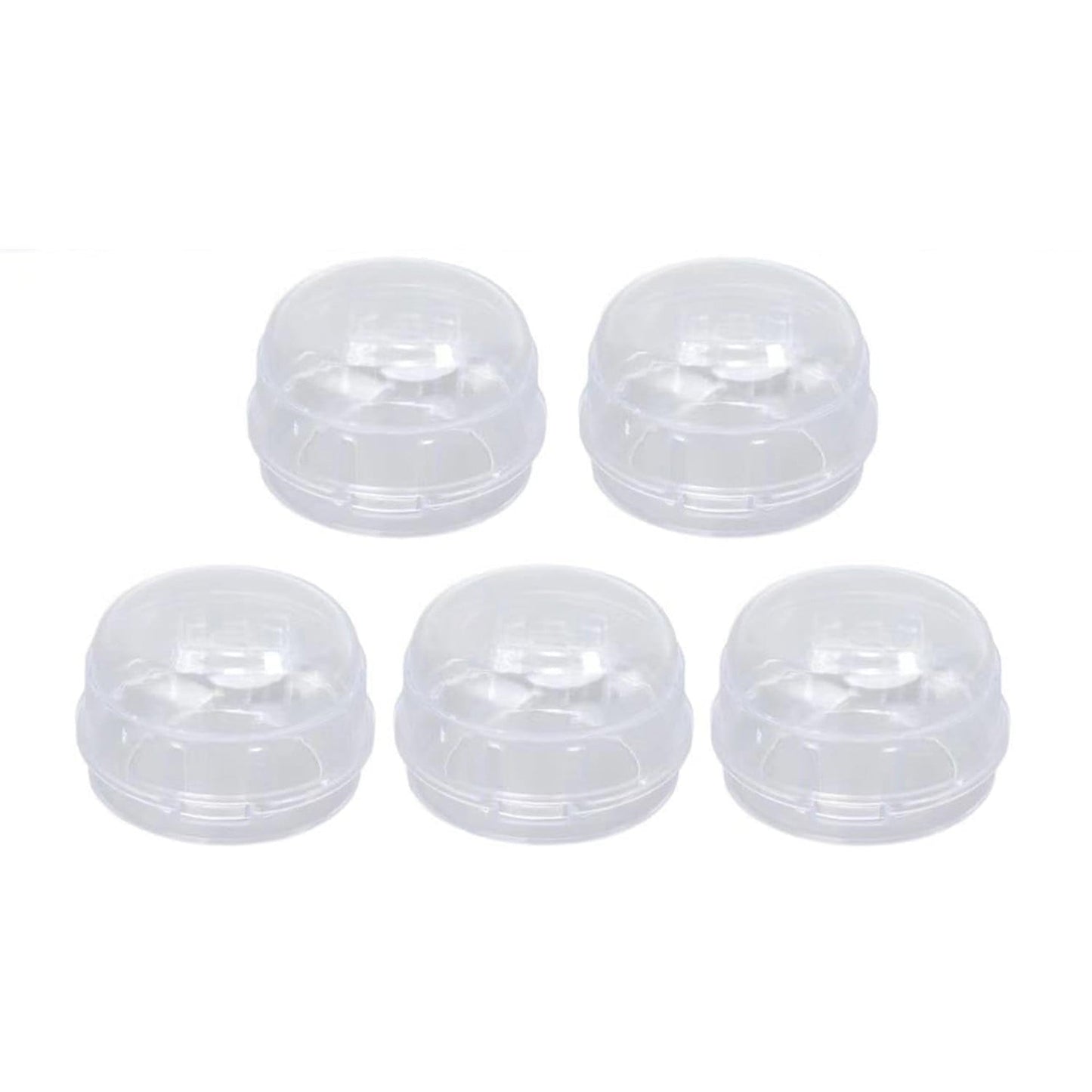 JWDX Closure Bags and Lids and Boxes Clearance, 5 Pack Stove Knob Covers for Child 2025 Knob Covers Child Stove Knob Covers with Adhesive Oven Knob Covers for Kids and From Turning on Stove Clear