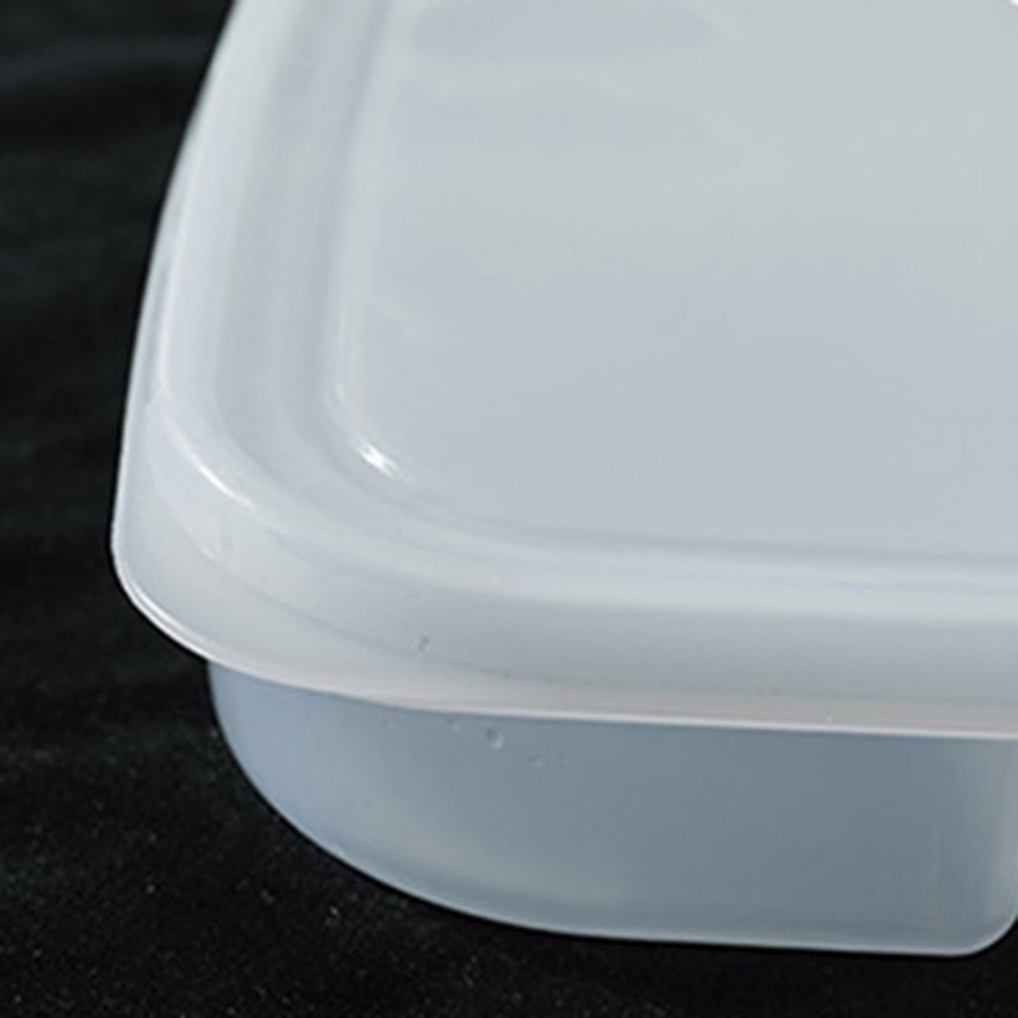 JWDX Food Storage Clearance, Divided Veggie Tray with Lid Vegetable Storage Square Relish Serving Platter with 5/6 Compartment Snack Container A