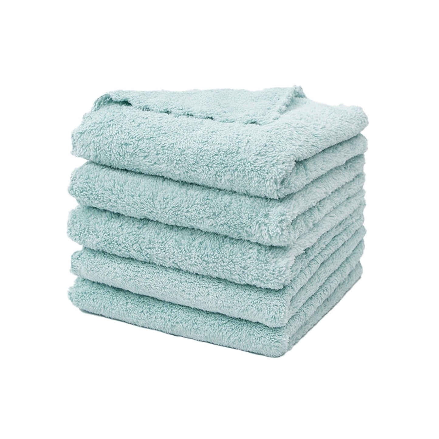 JWDX Kitchen Cleaning Supplies Clearance, 1 Pack of Fiber Cleaning Cloth Available in 4 Colors (Green/White/Yellow/Black) GNA