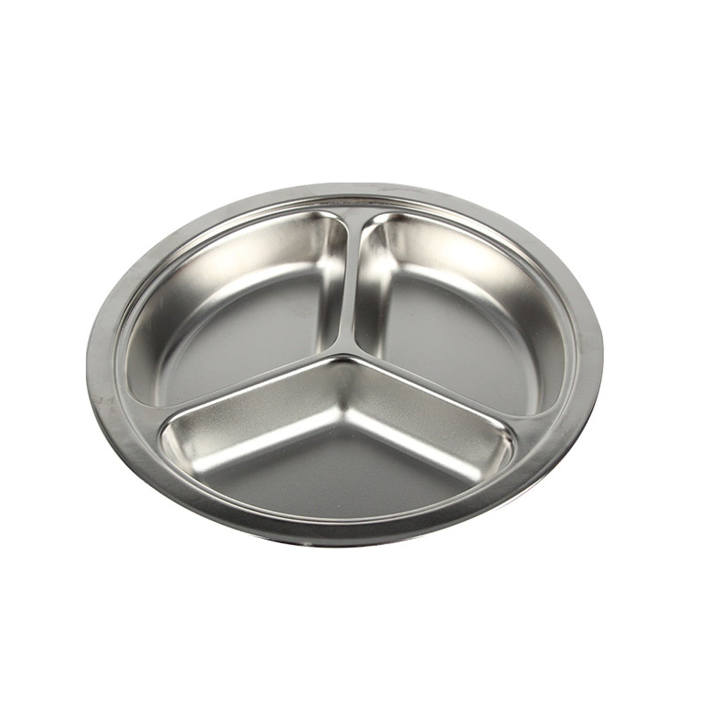 JWDX Cooking Utensils Clearance, Baby Plates – Stainless Divided Plates for Toddlers Dishwasher ，2 Size A