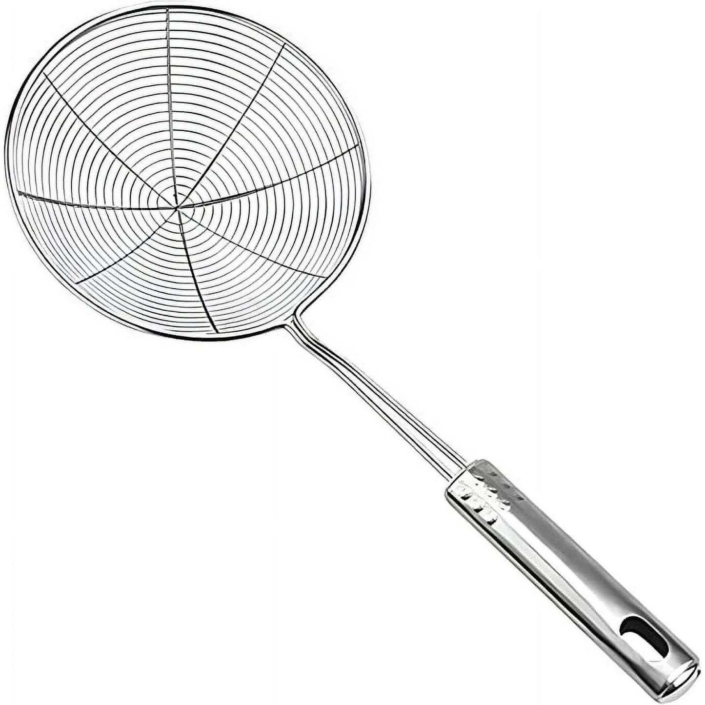 JWDX Strainers Clearance, Stainless Strainer for Cooking and Frying Kitchen Utensils Wire Strainer Pasta Strainer Spoon As shown