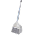 JWDX Cleaning Brush Clearance, Small and Dustpan Set Broomstick and Dust Pan Combo for Home Kitchen Room Kids Housework Cleaning Craft (White) As shown