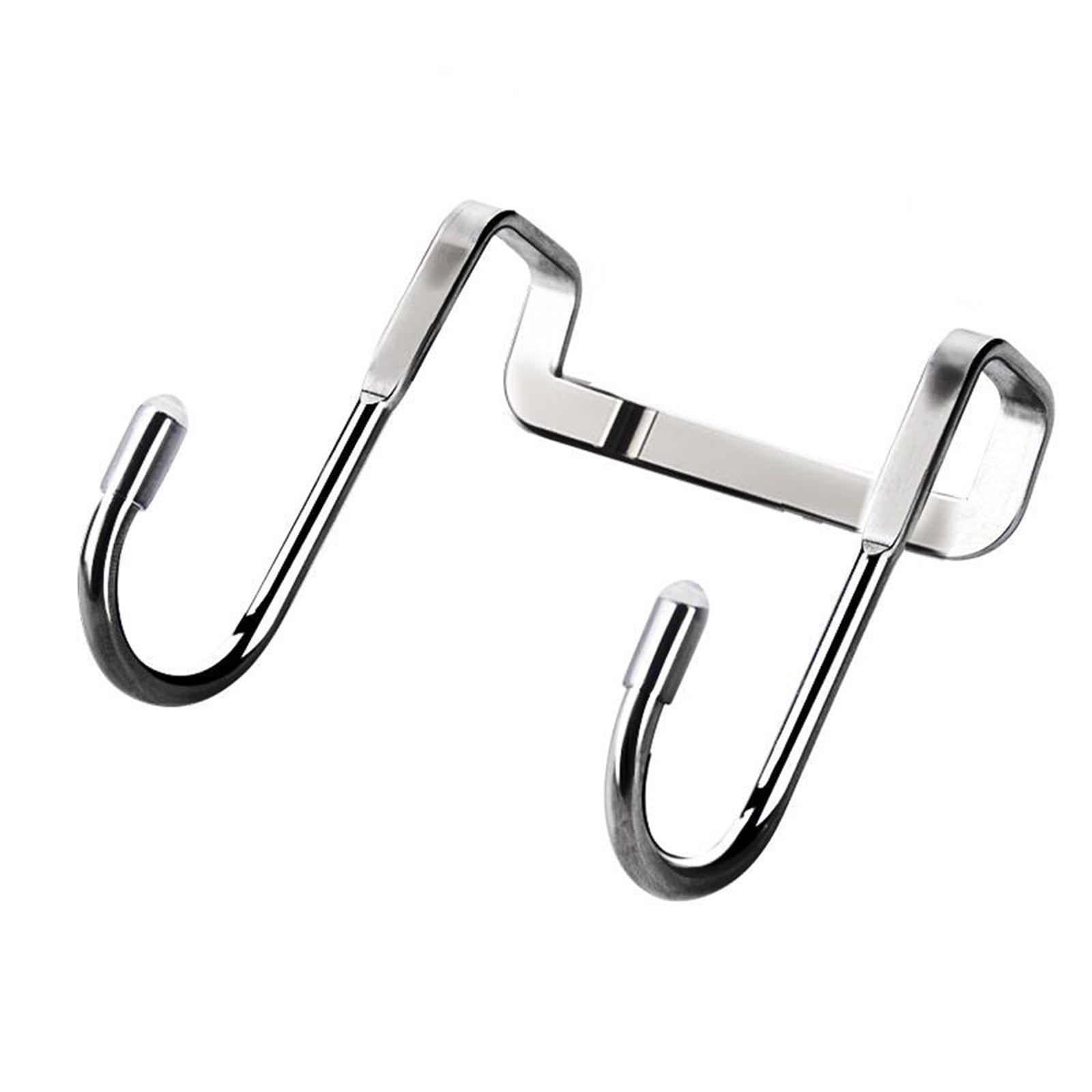 Jwdx 1 Hook Punch Over The Door Door Hanger Punching No Stainless Clothes Rack For Home One Size Silver