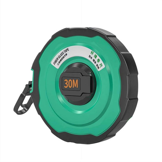 Disc Tape Measure a JWDX, 1 20M Measuring Tape Measuring Tape Metric Tape Measure Double Scale Soft Leather Ruler Measurement Tape with for Surveying Engineering One Size B