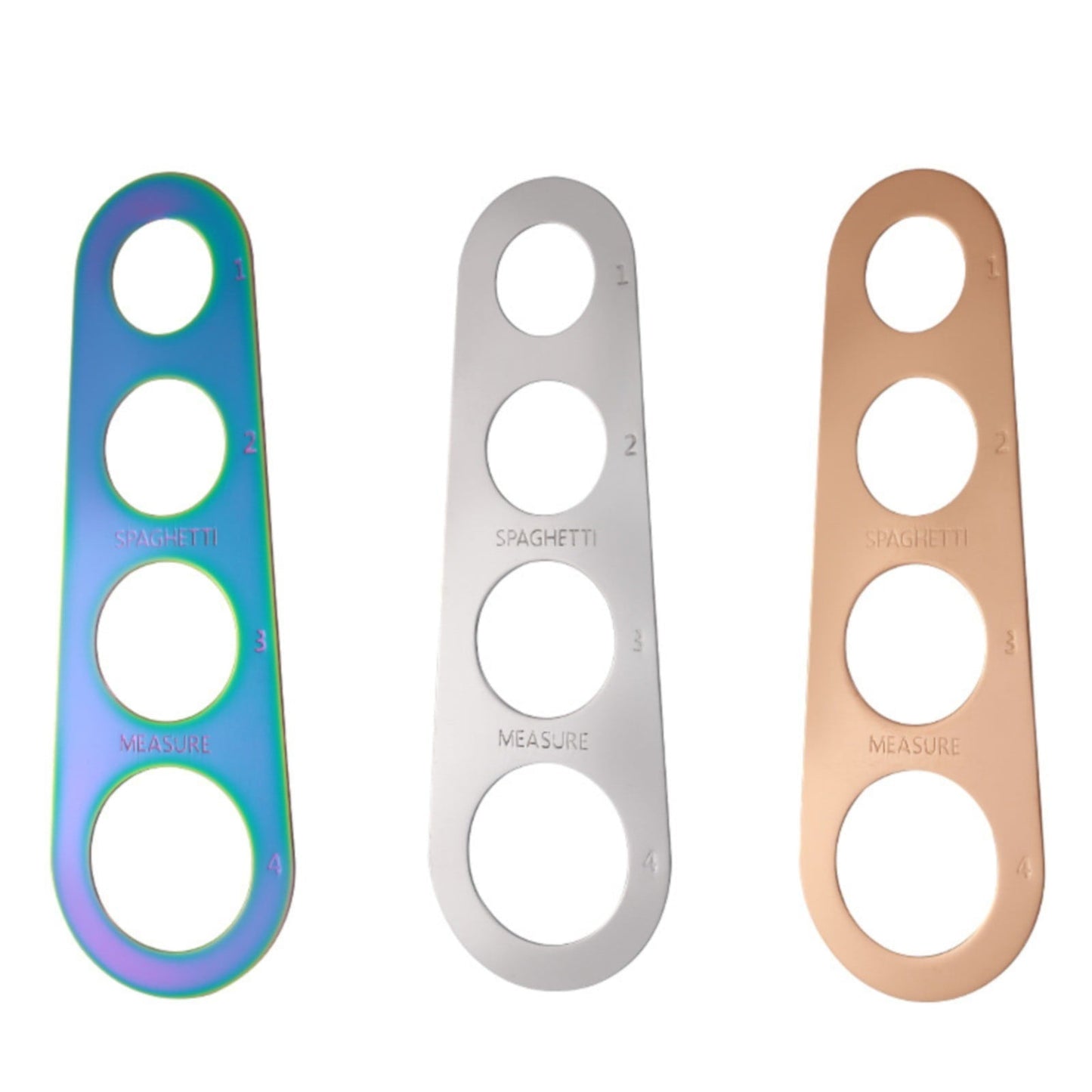 Spaghetti Measuring Ruler Rose Gold JWDX, 1*Spaghetti Measuring Ruler Stainless Spaghetti Measurer Tool Quick Pasta Measuring Tool for Kitchen Cooking Tool Get the Perfect Portion One Size Blue