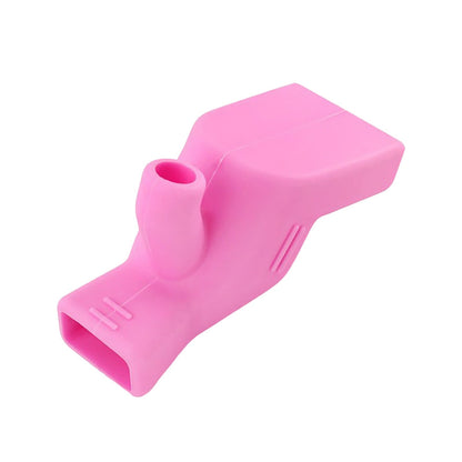 Silicone Faucet Extender 4Pcs Pink JWDX, 4*Extender Silicone Faucet Extender Brushing Teeth, Mouthwash and Hand Washing Extender One Size Pink