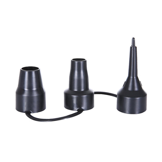 JWDX Sizes Plastic 3 Nozzle Nozzle Adaptor Inflator Air Replacement Head Nozzles Tools & Home Improvement, 1X Air Pump Nozzle(Blackplastic) One Size Black