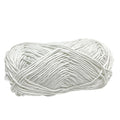 LGCASL Diy Glow in the Dark Yarn*1 Diy Glow Yarn Glow in the Dark Yarn for Crochet Glow Yarn for Knitting Crocheting Crafts Sewing Beginners Christmas Decorations, Onion Yellow Diy Yarn White