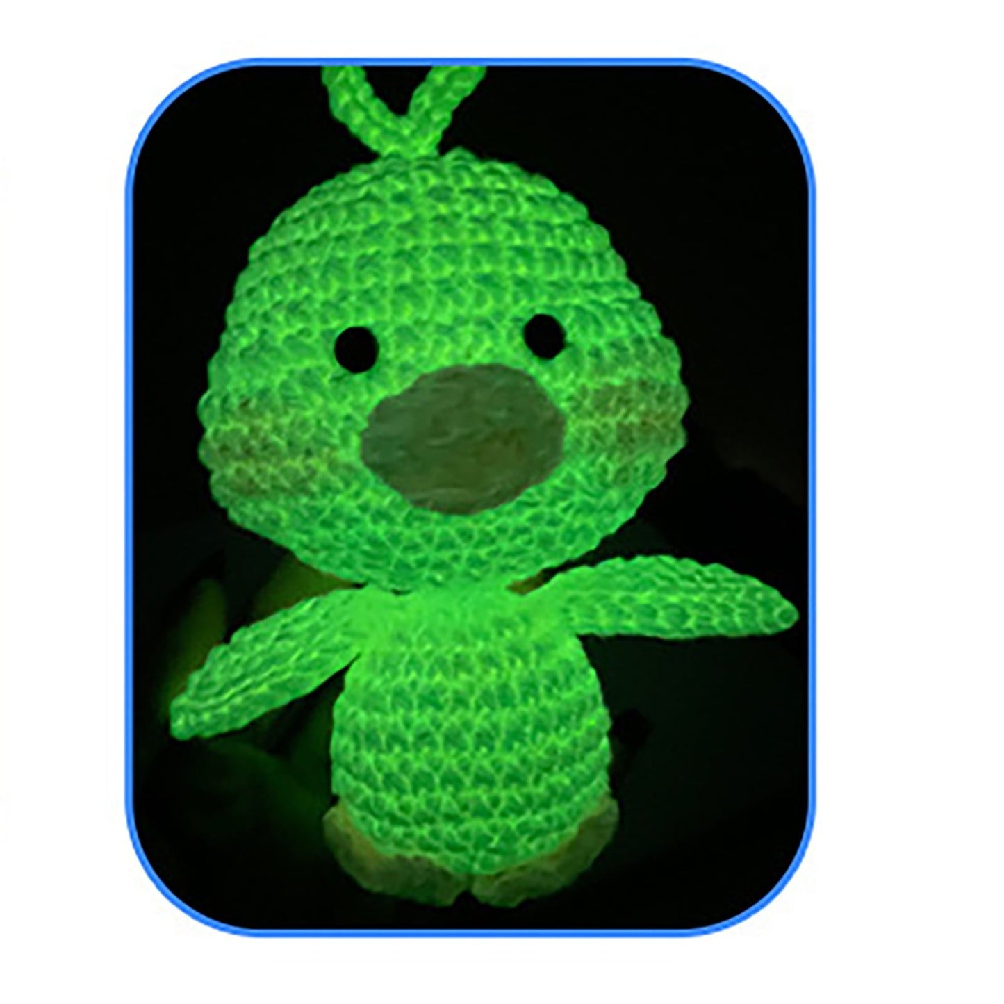 LGCASL Diy Glow in the Dark Yarn*1 Diy Glow Yarn Glow in the Dark Yarn for Crochet Glow Yarn for Knitting Crocheting Crafts Sewing Beginners Christmas Decorations, Onion Yellow Diy Yarn White
