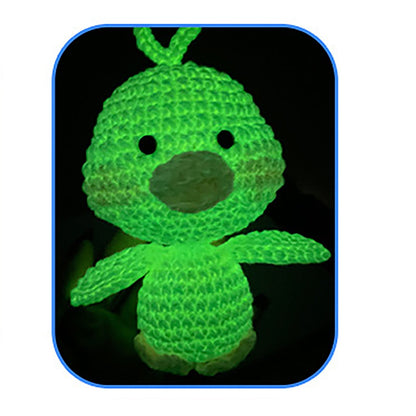LGCASL Diy Glow in the Dark Yarn*1 Diy Glow Yarn Glow in the Dark Yarn for Crochet Glow Yarn for Knitting Crocheting Crafts Sewing Beginners Christmas Decorations, Onion Yellow Diy Yarn White