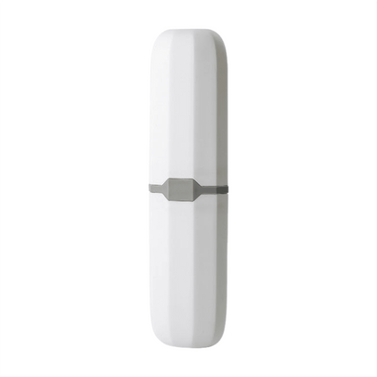 Toothbrush Storage Box*1 Portable Toothbrush Case for Students – Travel Friendly Plastic Toothbrush Organizer One Size White