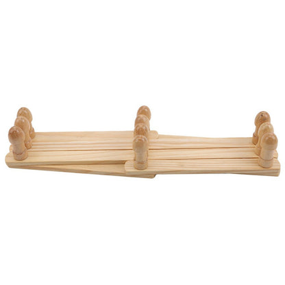 LGCASL, Telescopic Folding Coat Rack Wall Wooden Coat Rack for Hat Cap Belt Umbrella Drying Rack on the Wall, Telescopic Folding Wall-Mounted Coat Rack Telescopic folding wall-mounted coat rack Beige
