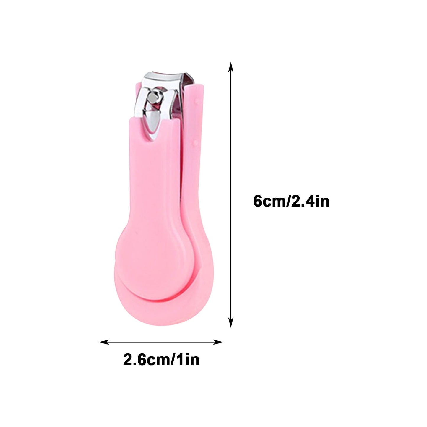 Bpyeka Nail Clippers for Babies Secure Nails for Scissors Trimmers Finger for Tools for Nail and Gifts for Shower Nail Clippers for,Home Improvement,Household Essentials 5.12*2.36*0.79 Blue