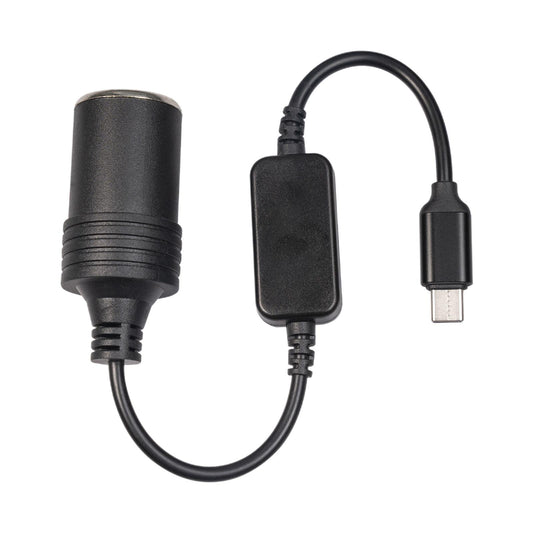 USB C Type C to 12V Car Cigarette Lighter Socket Female Converter Adapters. B2V1