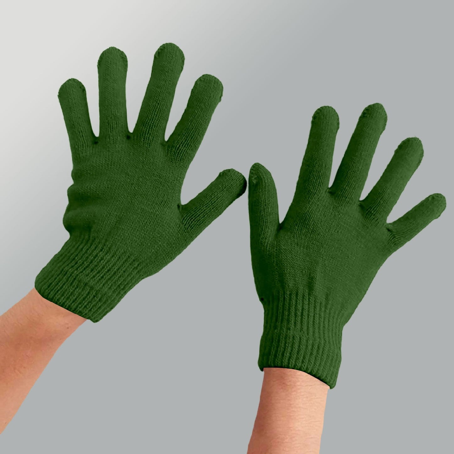 LGCASL Clearance! Winter Gloves Warm Strecty Knit Gloves for Men Women- Dark Gray One Size Bronze