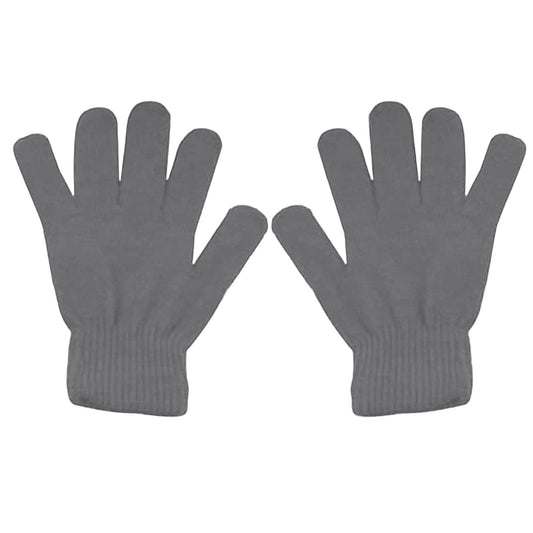 LGCASL Clearance! Winter Gloves Warm Strecty Knit Gloves for Men Women- Dark Gray One Size Light Ashy
