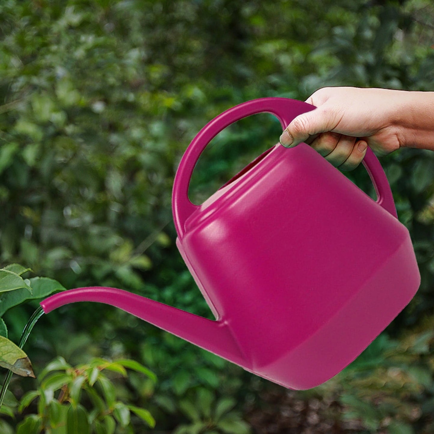 LGCASL 4L Large Capacity Long Spout Watering Can 4L Large Capacity Long Mouth Watering Pot Household Plastic Garden Tools Watering Pot Watering Pot E