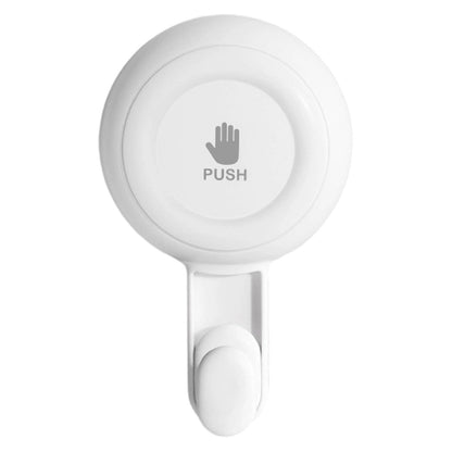 LGCASL Vacuum Rotary Suction Cup Hook Vacuum Suction Cup Hook No Drill Rotating Single Hook Wall Hanger for Kitchen/Bathroom Removable Damage Free Holder 6.8*11.1cm A