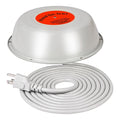 LGCASL Clearance! 1000W Floating Pond Heater Thermostatic Outdoor Fish Pond De Icer with Auto Heating & Shut Off Function Aluminum Tank Water Heater Deicer with 10Ft Power Cor- A One Size B