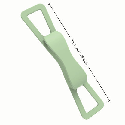 LGCASL Blue Flat Plate Fixing Wrist Strap D Light Green Elastic Tablet Strap for Fingers Comfortable Adjustable for Reading and Watching Videos 6 Color Options 18.5 cm E
